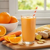 Carrot, Orange, and Ginger Juice