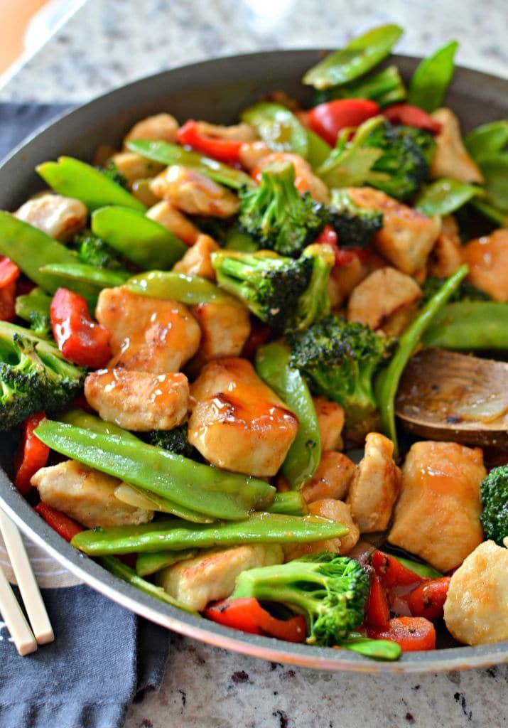 Chicken Stir Fry with Vegetables