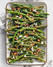 Charred Green Beans with Almonds