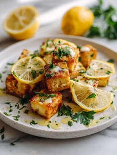 Lemon Herb Tofu