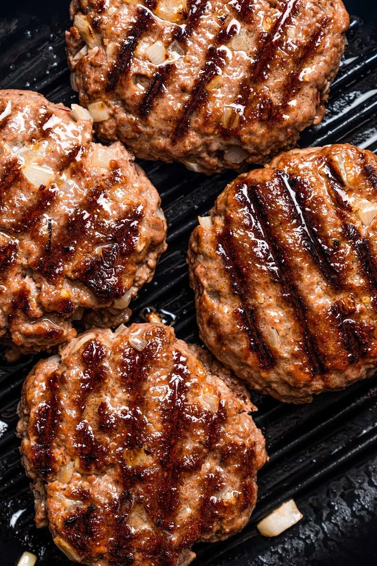 Grass-Fed Bison Patties